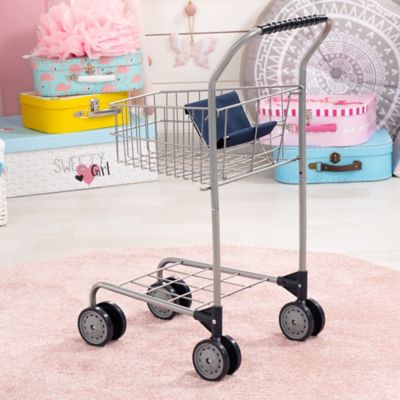 Image showing  Shopping Cart - Grey & Blue
