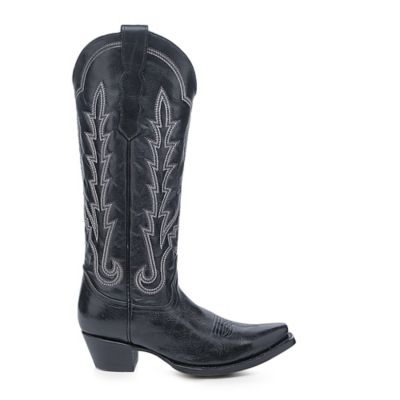Image showing  Women's Classic Embroidered Snip Toe Cowgirls Boots