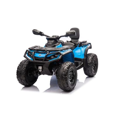 Freddo Can Am Outlander 24 V Ride-On ATV, Blue