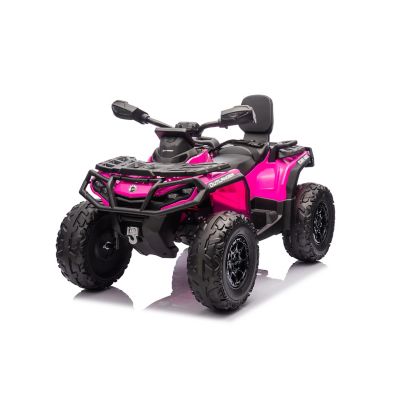 Freddo Can Am Outlander 24 V Ride-On ATV, Pink