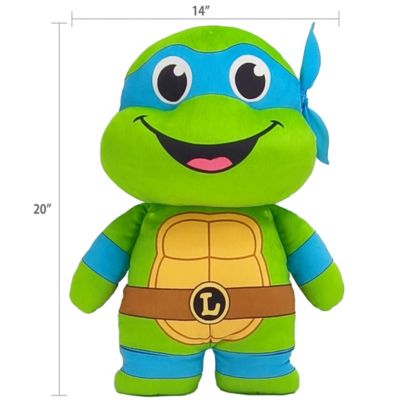 Image showing  TMNT 20 in. Plush Leonardo, Blue