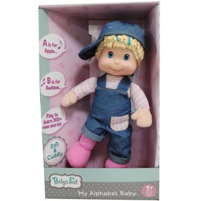 Image showing 6 th Goldberger Dolls Baby's First: My Alphabet Doll