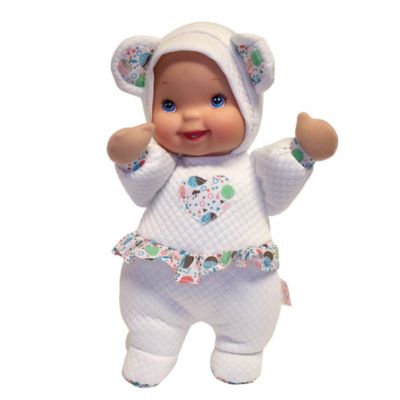 Goldberger Dolls Baby's First: Love Bear - White