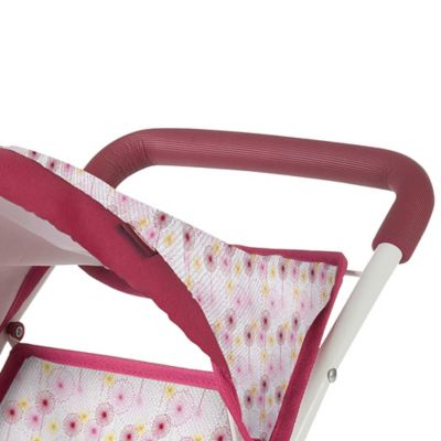 Image showing  3-Wheel Doll Buggy: Happy Flower