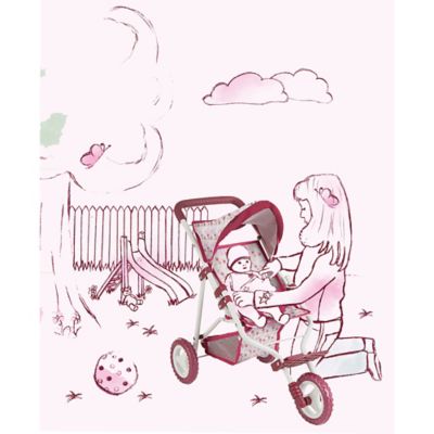 Image showing 6 th Gotz 3-Wheel Doll Buggy: Happy Flower