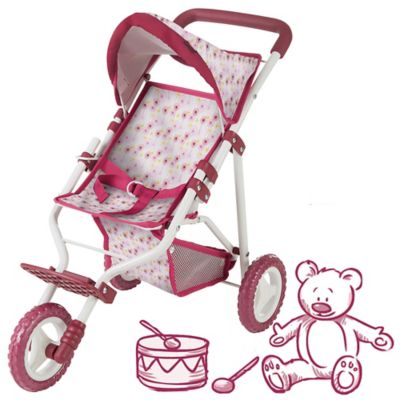 Image showing 7 th Gotz 3-Wheel Doll Buggy: Happy Flower