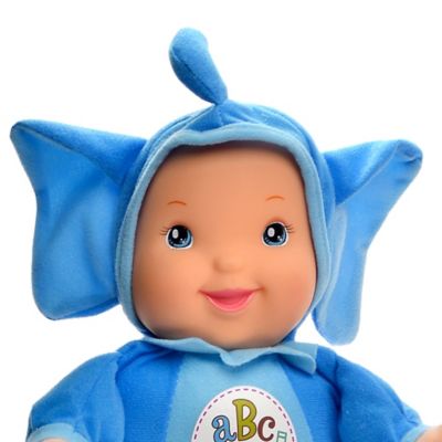 Image showing 5 th Goldberger Dolls Baby's First: Sing & Learn - Blue Elephant