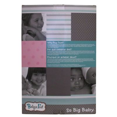 Image showing  Baby's First: So Big Baby - Striped Pajamas