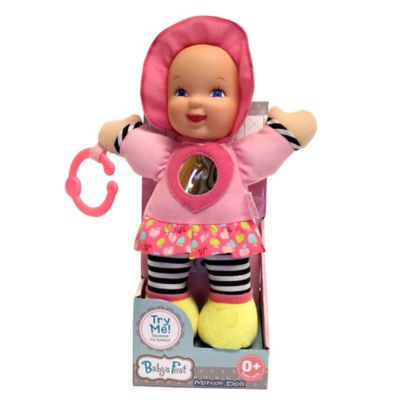 Image showing  Baby's First: Mirror Doll - Pink