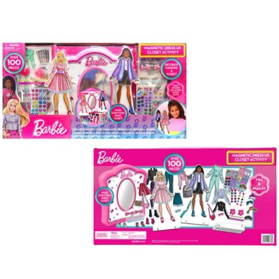 Image showing 6 th Tara Toy Barbie: Magnetic Dress Up Closet Activity