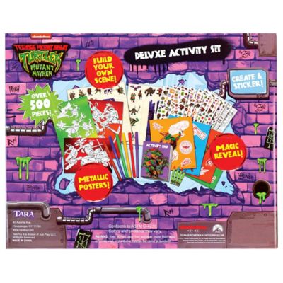 Image showing  Deluxe Activity Set: TMNT