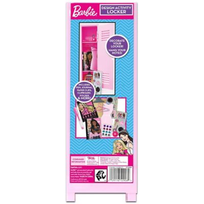 Image showing 1 th Tara Toy Barbie: Design Activity Locker