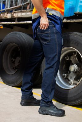 Image showing  Men's Force Zip Side Safety Work Boot, Steel Toe, Slip Resistant, Waterproof, Heat & Fuel Oil Resistant