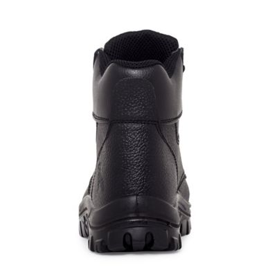 Image showing  Unisex Tradesman Lace Up Work Boot, Steel Toe, Slip Resistant, Water & Heat Resistant, Durable TPU Sole