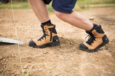 Image showing  Unisex Terrapro Zip Work Boot, Composite Toe, Slip Resistant, 572 deg. F Heat Resistant, Water & Fuel Oil Safe