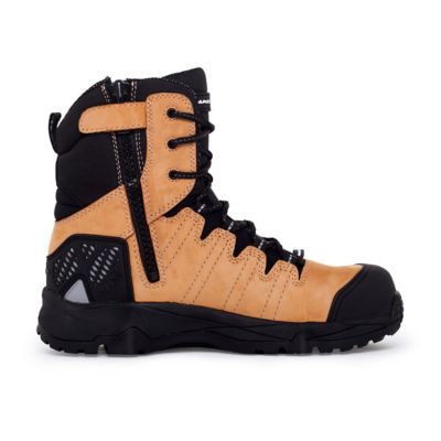 Image showing  Unisex Terrapro Zip Work Boot, Composite Toe, Slip Resistant, 572 deg. F Heat Resistant, Water & Fuel Oil Safe