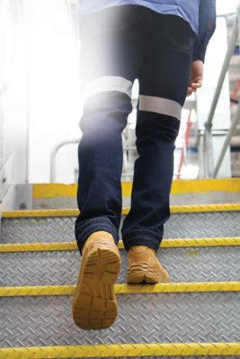 Image showing 7 th Mack Workwear USA Unisex Shift Zip Side Work Boot, Steel Toe, Slip Resistant, Waterproof, Heat & Fuel Oil Resistant, Anti-Static