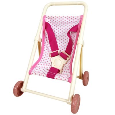 Image showing 3 th Lissi 8 in. Baby Doll Set: Scooter, Pushchair, Rocking Chair, High Chair
