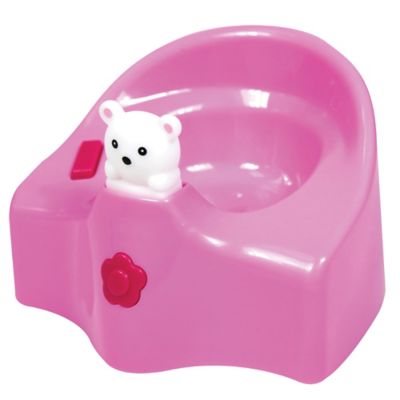 Image showing  8 in. Baby Doll: Bath Tub, Potty, Animal Set
