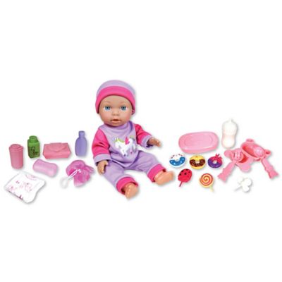Lissi 12 in. Baby Doll and 16 pc. Accessories