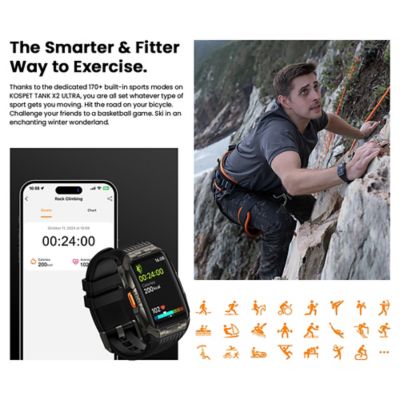 Image showing  TANK X2 Ultra GPS Smartband (Black)
