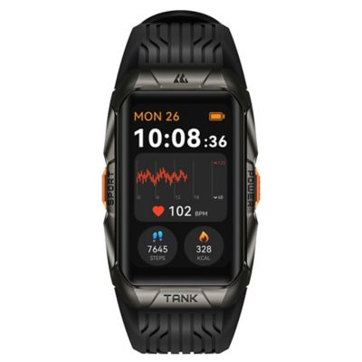Image showing 6 th KOSPET TANK X2 Ultra GPS Smartband (Black)