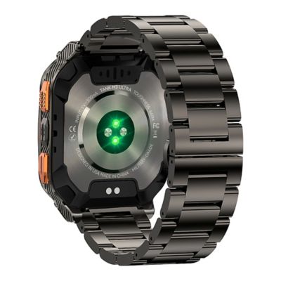 Image showing 7 th KOSPET TANK M3 Ultra Special Edition GPS Smartwatch with Stainless Steel Band (Black)