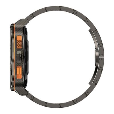 Image showing 9 th KOSPET TANK M3 Ultra Special Edition GPS Smartwatch with Stainless Steel Band (Black)