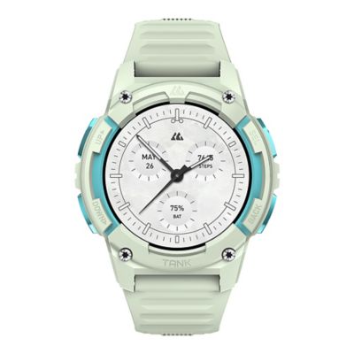 Image showing 6 th KOSPET TANK S2 GPS Smartwatch with Silicone Band (Iris Green)