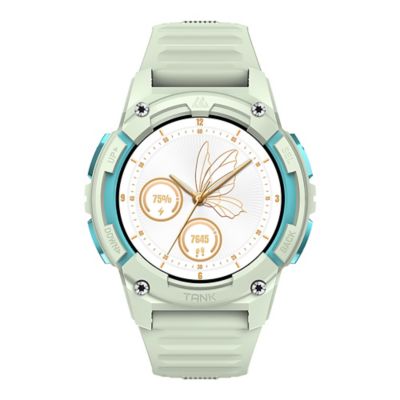Image showing 9 th KOSPET TANK S2 GPS Smartwatch with Silicone Band (Iris Green)