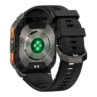 Image showing 8 th KOSPET TANK M3 Ultra GPS Smartwatch with Silicone Band (Black)