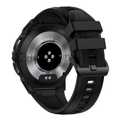 Image showing  TANK S2 GPS Smartwatch with Silicone Band (Strawflower Black)