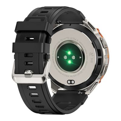 Image showing 6 th KOSPET TANK T3 Ultra 2 GPS Smartwatch with Silicone Band (Silver)