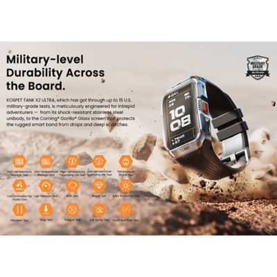 Image showing  TANK X2 Ultra GPS Smartband (Silver)