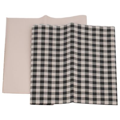 Red Shed Black Check Tissue Paper, 8 pk.