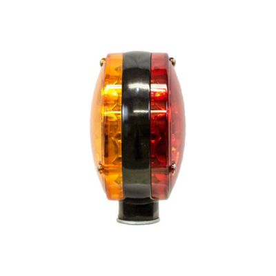 Image showing  Allis Chalmers/John Deere LED Double-Sided Flashing Light Amber/Red