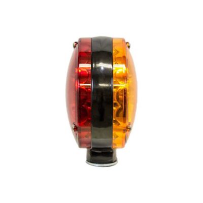 Image showing 7 th Tiger Lights Allis Chalmers/John Deere LED Double-Sided Flashing Light Amber/Red