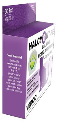 Image showing  HALCYON-FE Calming Home Diffuser Starter Kit for Cats, 1-Pack