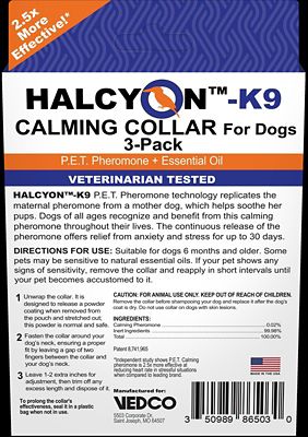 Image showing  HALCYON-K9 Calming Collar for Dogs