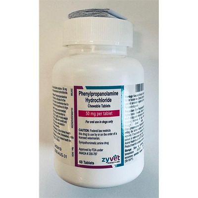 Image showing  Phenylpropanolamine Hydrochloride Chewable Tablets for Dogs