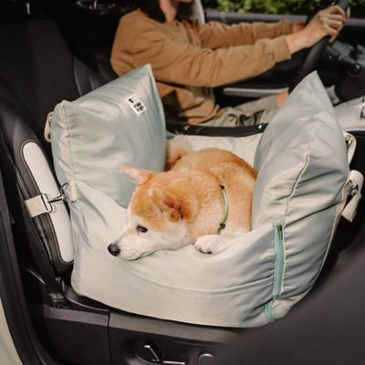 Image showing 1 th FunnyFuzzy First Class Waterproof Dog Car Seat Bed