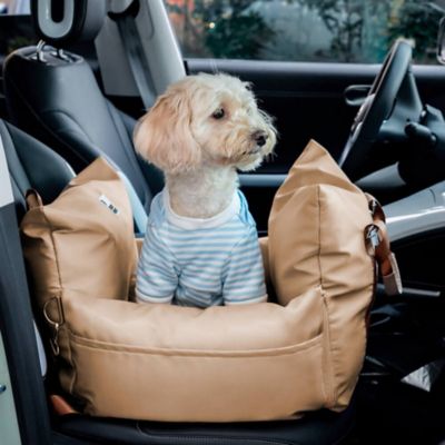 Image showing 1 th FunnyFuzzy First Class Waterproof Dog Car Seat Bed
