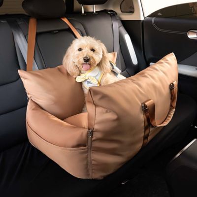 Image showing 2 th FunnyFuzzy First Class Waterproof Dog Car Seat Bed