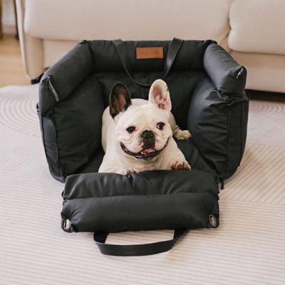 Image showing 1 th FunnyFuzzy Urban Voyager Dog Car Booster Seat Bed