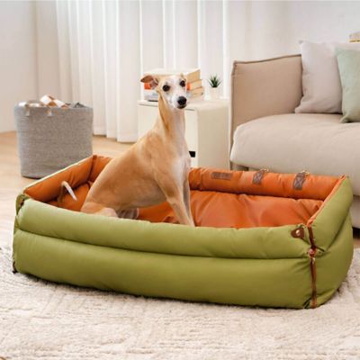 Image showing 8 th FunnyFuzzy Urban Voyager Dog Car Booster Seat Bed