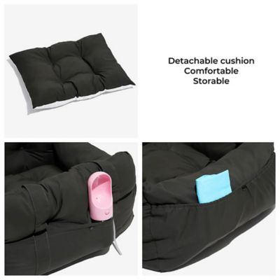 Image showing 7 th FunnyFuzzy Portable Leisure Outing Dog Car Bed