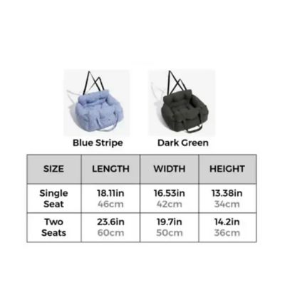 Image showing 9 th FunnyFuzzy Portable Leisure Outing Dog Car Bed