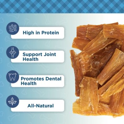 Image showing  4 - 7 in. Beef Backstrap Tendon Dog Chews, 5 ct. Bag