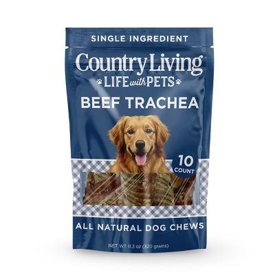 Image showing  6 in. Beef Trachea Dog Chews - 10 ct. Bag