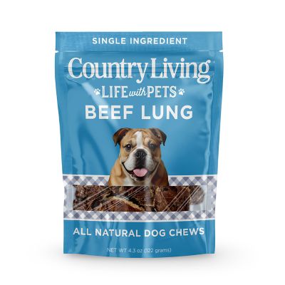 Image showing  4 - 6 in. Beef Lung Slices Dog Treats, 8 oz.
